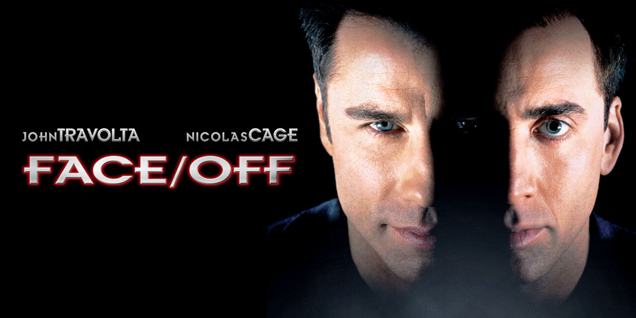 Без лица 1997. Face off 1997 Постер. Без лица Постер. Face off перевод. Face off текст.