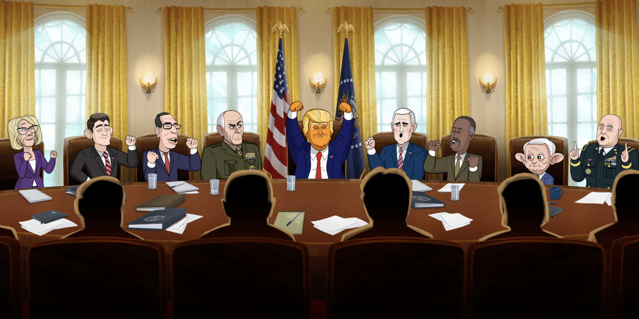 Our Cartoon President - Season 1 Episode 1, State of the ...